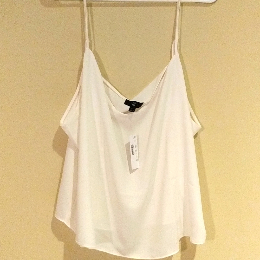 J.Crew V-neck camisole in Ivory